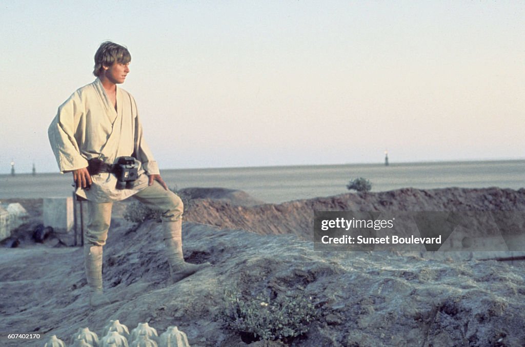 On the set of Star Wars: Episode IV - A New Hope