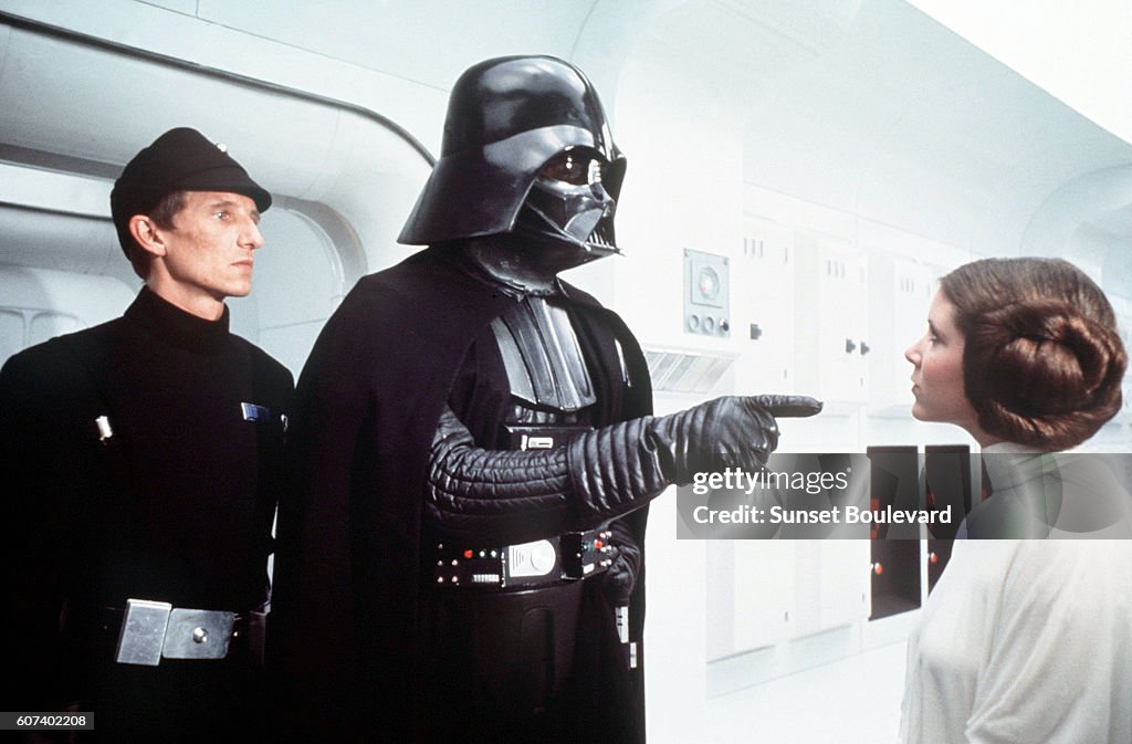 On the set of Star Wars: Episode IV - A New Hope