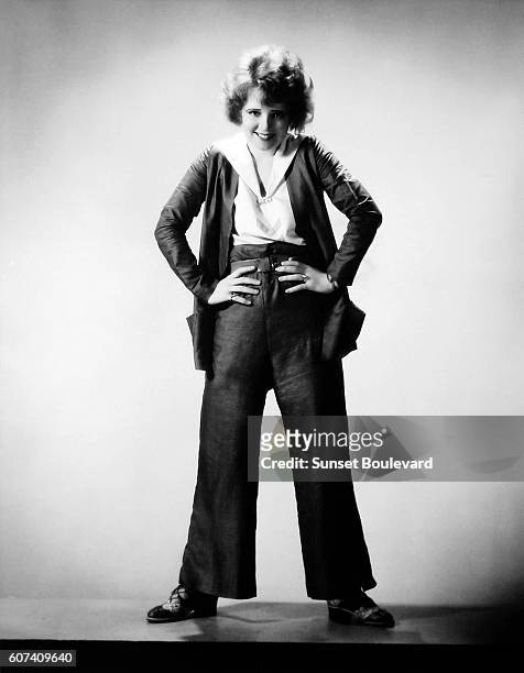 American actress Clara Bow
