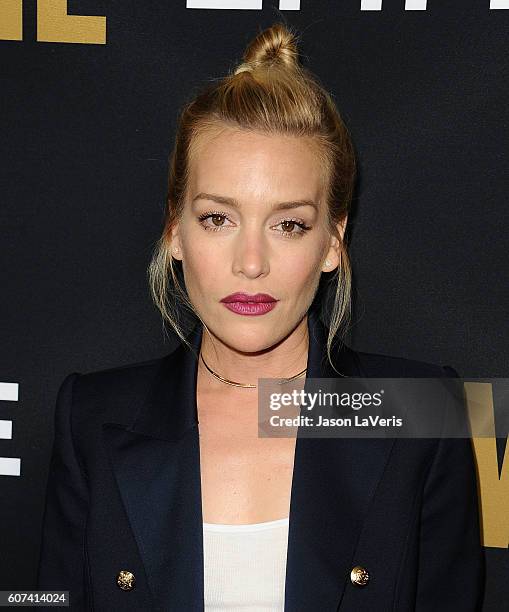 Actress Piper Perabo attends the Showtime Emmy eve party at Sunset Tower on September 17, 2016 in West Hollywood, California.