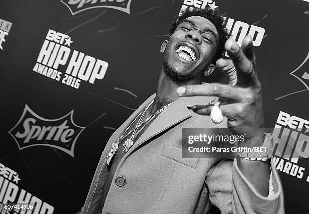 Desiigner attends the 2016 BET Hip Hop Awards at Cobb Energy Performing Arts Center on September 17, 2016 in Atlanta, Georgia.