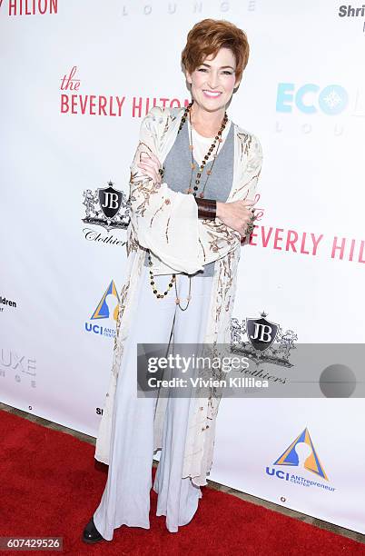 Carolyn Hennesy attends EcoLuxe Lounge Celebrates the Emmys at The Beverly Hilton on September 17, 2016 in Beverly Hills, California