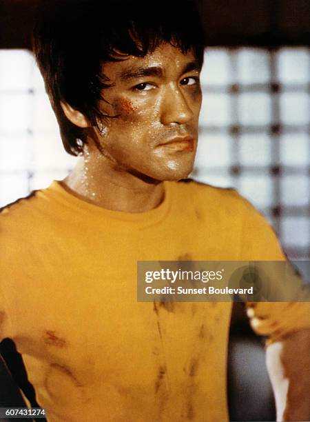 Chinese American martial artist and actor Bruce Lee on the set of Game of Death, written and directed by Robert Clouse. The film was released five...