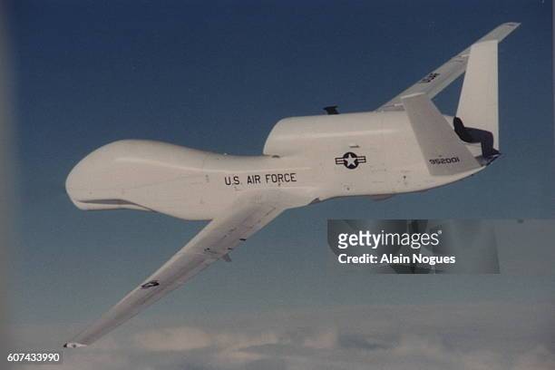 The Global Hawk drone.