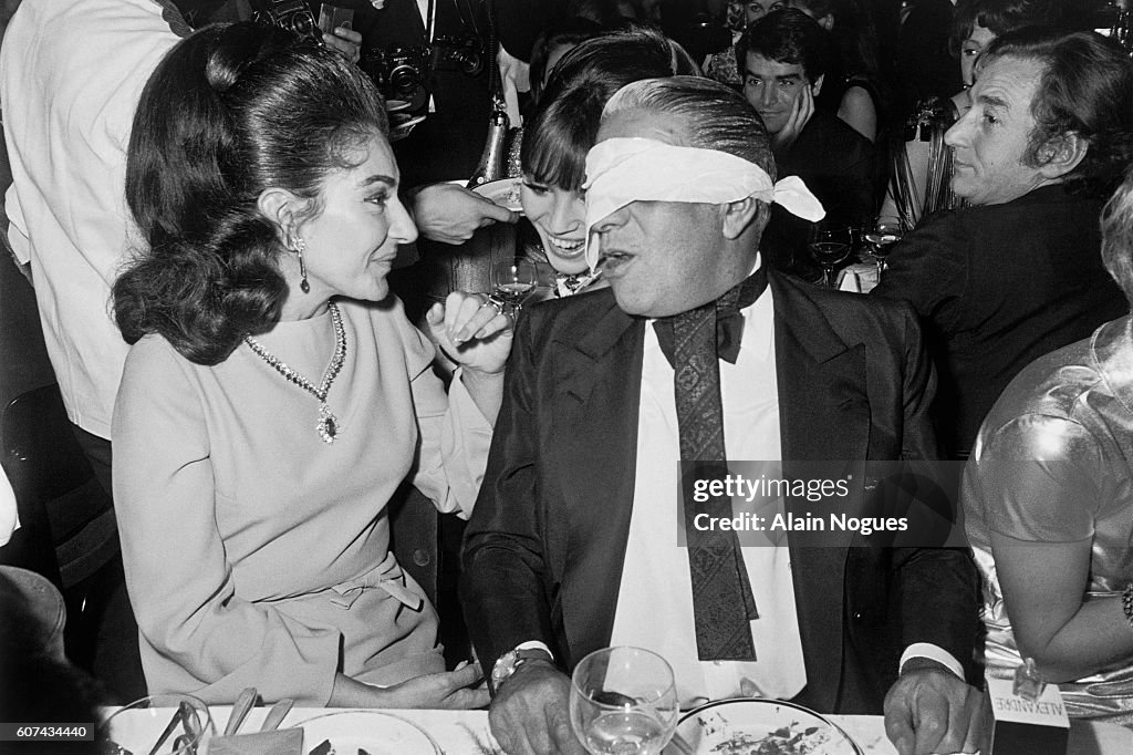 Maria Callas and Aristotle Onassis