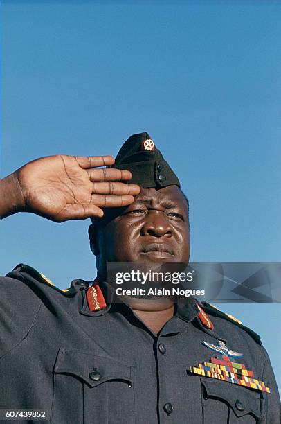 Idi Amin presides over the Organisation of African Unity Summit in Addis Ababa.