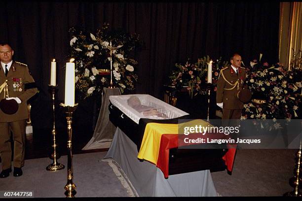 TRANSFER OF THE MORTAL REMAINS OF KING BAUDOUIN