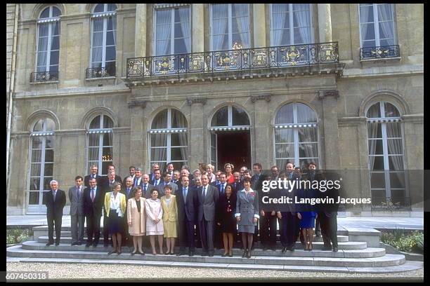 1ST JUPPE GOVERNMENT CABINET MEETING