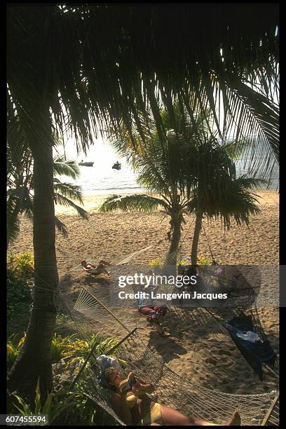 FISHING VILLAGE ON THE ISLAND OF WAYASEWA