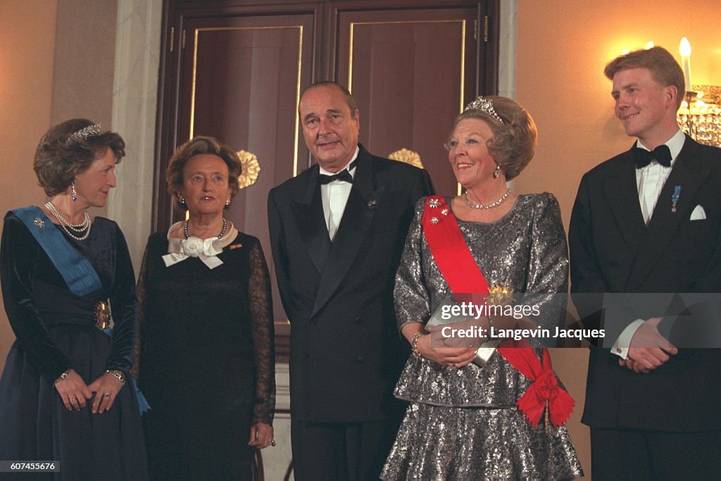 JACQUES CHIRAC'S VISIT TO THE NETHERLANDS