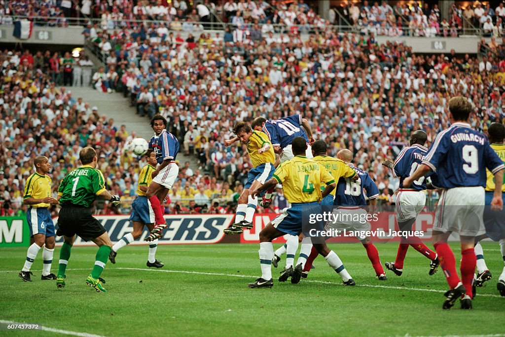 Soccer - 1998 World Cup - Final - France vs Brazil