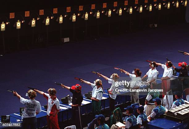 Women games game olympic olympics olympic olympics pistol shooting