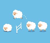 Counting Sheep illustration