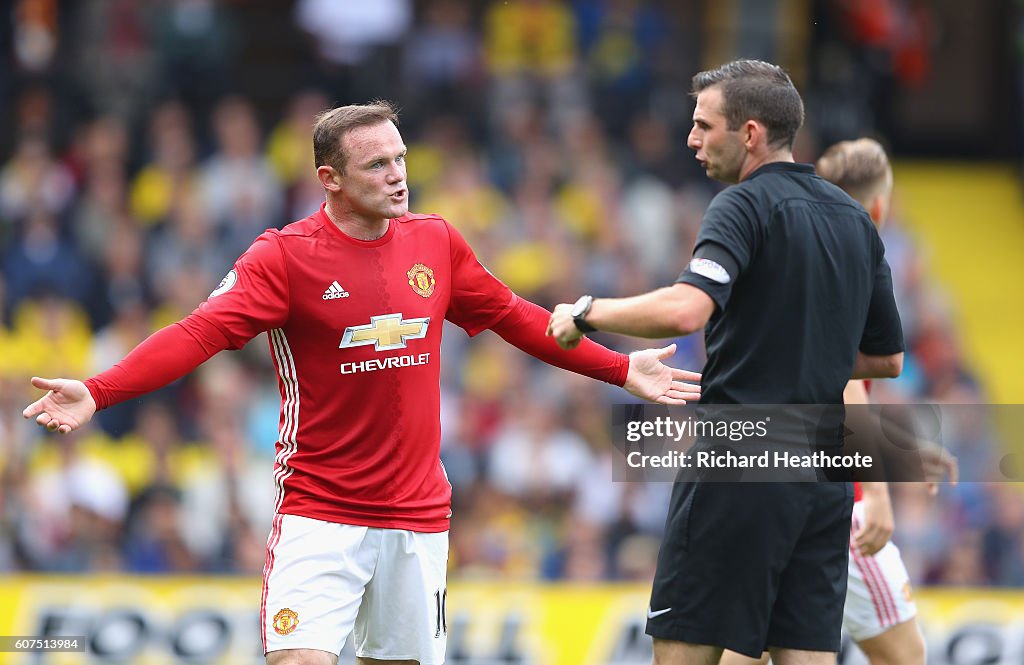 Watford v Manchester United - Premier League