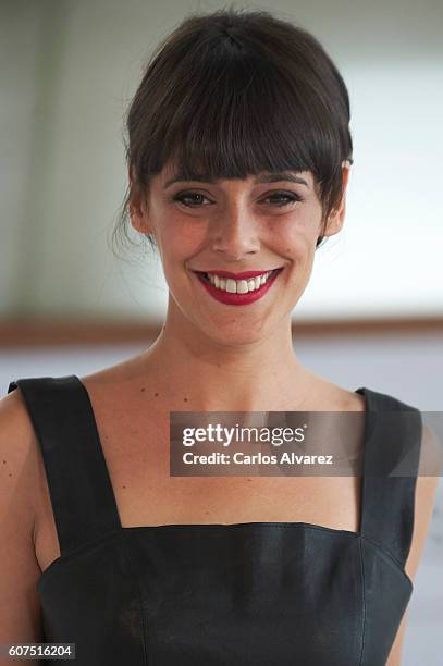 Belen Cuesta attends 'Ciguenas' photocall during 64th San Sebastian Film Festival at Kursaal on September 18, 2016 in San Sebastian, Spain.