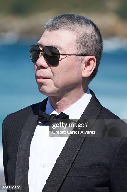 Fen Xiaogang attends 'I Am Not Madame Bovary' photocall during 64th San Sebastian Film Festival on September 18, 2016 in San Sebastian, Spain.