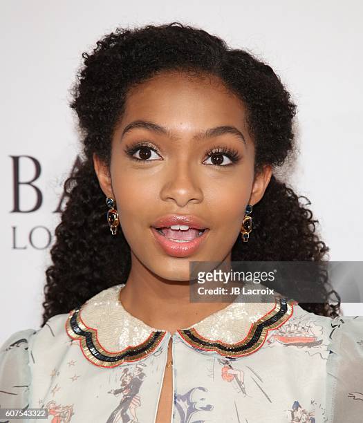 Yara Shahidi attends the BBC America BAFTA Los Angeles TV Tea Party at The London Hotel on September 17, 2016 in West Hollywood, California.