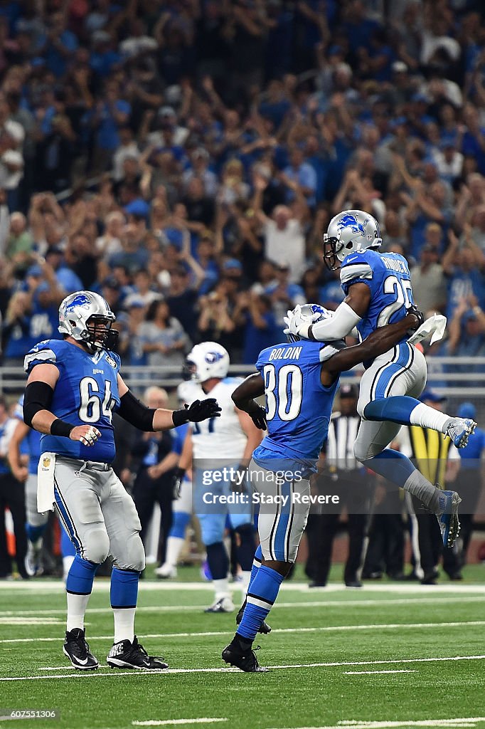 Tennessee Titans v Detroit Lions