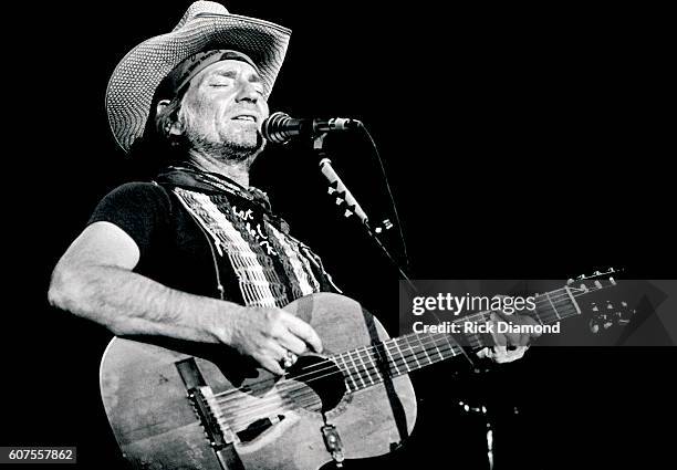 December 11: Singer/Songwriter Willie Nelson performs live at The Omni Coliseum in Atlanta Georgia. December 11, 1981