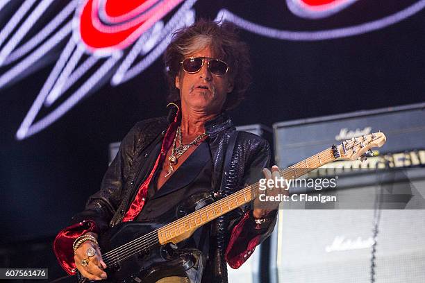 Aerosmith lead guitarist Joe Perry performs at the 2016 KAABOO Del Mar at the Del Mar Fairgrounds on September 17, 2016 in Del Mar, California.