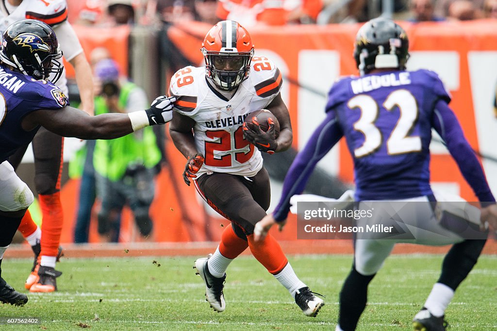 Baltimore Ravens v Cleveland Browns