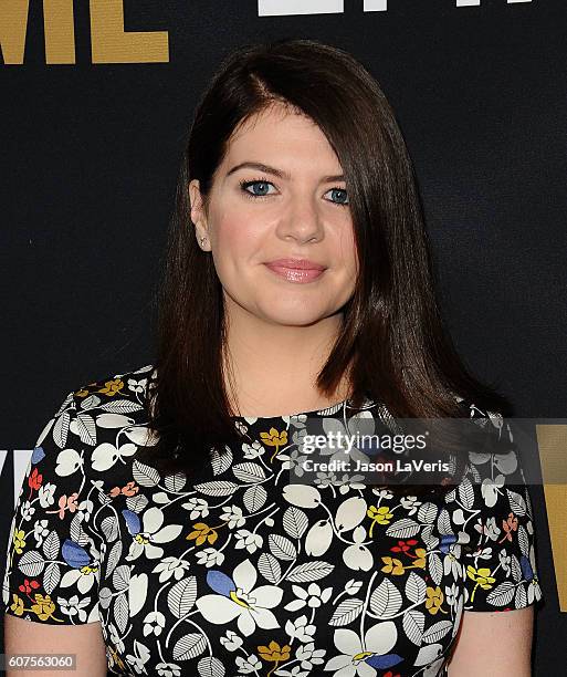 Actress Casey Wilson attends the Showtime Emmy eve party at Sunset Tower on September 17, 2016 in West Hollywood, California.