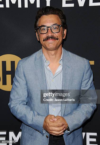 Comedian Al Madrigal attends the Showtime Emmy eve party at Sunset Tower on September 17, 2016 in West Hollywood, California.