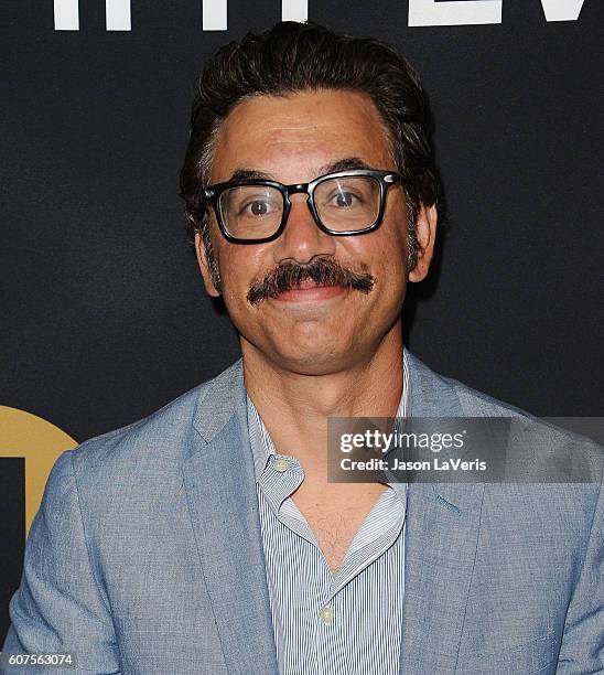 Comedian Al Madrigal attends the Showtime Emmy eve party at Sunset Tower on September 17, 2016 in West Hollywood, California.