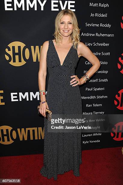 Actress Ari Graynor attends the Showtime Emmy eve party at Sunset Tower on September 17, 2016 in West Hollywood, California.