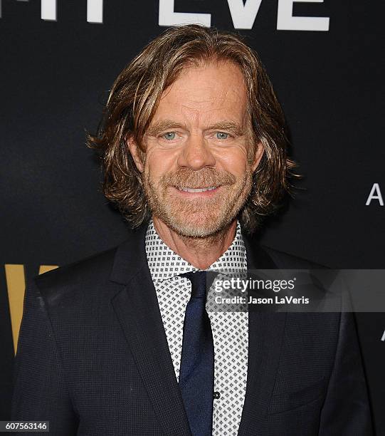 Actor William H. Macy attends the Showtime Emmy eve party at Sunset Tower on September 17, 2016 in West Hollywood, California.