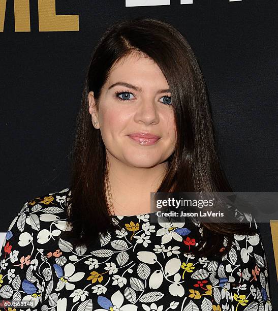 Actress Casey Wilson attends the Showtime Emmy eve party at Sunset Tower on September 17, 2016 in West Hollywood, California.
