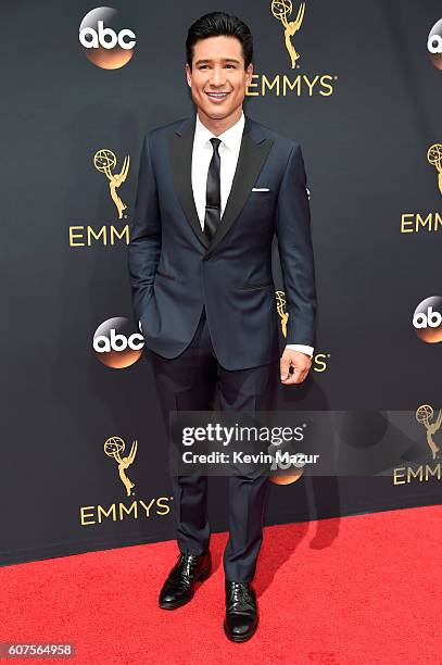 Personality Mario Lopez attends the 68th Annual Primetime Emmy Awards at Microsoft Theater on September 18, 2016 in Los Angeles, California.