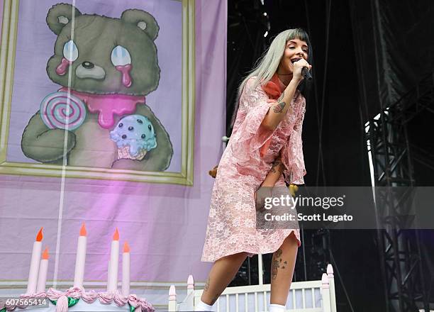 Melanie Martinez performs during Music Midtown 2016 at Piedmont Park on September 18, 2016 in Atlanta, Georgia.