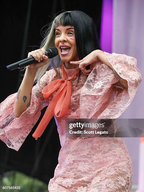 Melanie Martinez performs during Music Midtown 2016 at Piedmont Park on September 18, 2016 in Atlanta, Georgia.