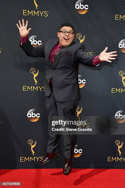 Actor Rico Rodriguez attends the 68th Annual Primetime Emmy Awards at Microsoft Theater on September 18, 2016 in Los Angeles, California.