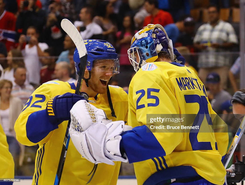 World Cup Of Hockey 2016 - Team Sweden v Team Russia