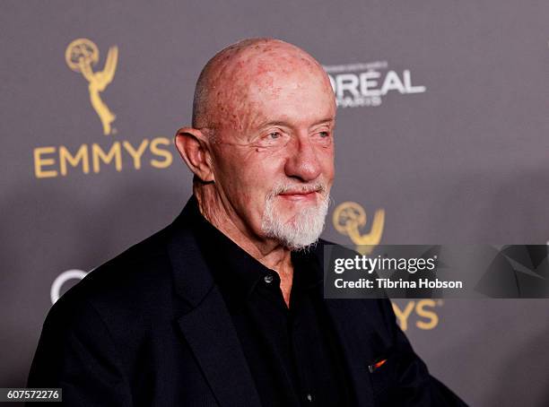 Jonathan Banks attends the Television Academy reception for Emmy Nominees at Pacific Design Center on September 16, 2016 in West Hollywood,...