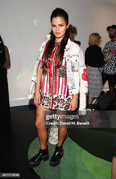 Bip Ling attends the Sunday Times Styles: Fashion Special party during London Fashion Week Spring/Summer collections 2017 at L'Eden by Perrier-Jouet...