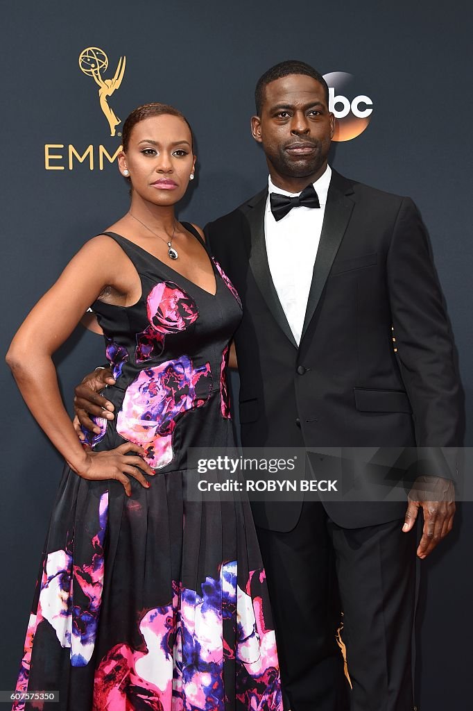 US-ENTERTAINMENT-TELEVISION-EMMYS-ARRIVALS