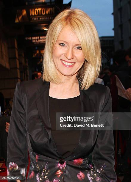 Esther McVey attends the National Youth Theatre's 60th Anniversary Gala "The Story Of Our Youth At 60" at The Shaftesbury Theatre on September 18,...