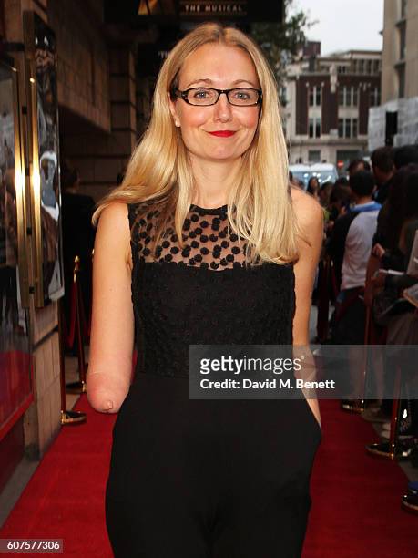 Cerrie Burnell attends the National Youth Theatre's 60th Anniversary Gala "The Story Of Our Youth At 60" at The Shaftesbury Theatre on September 18,...