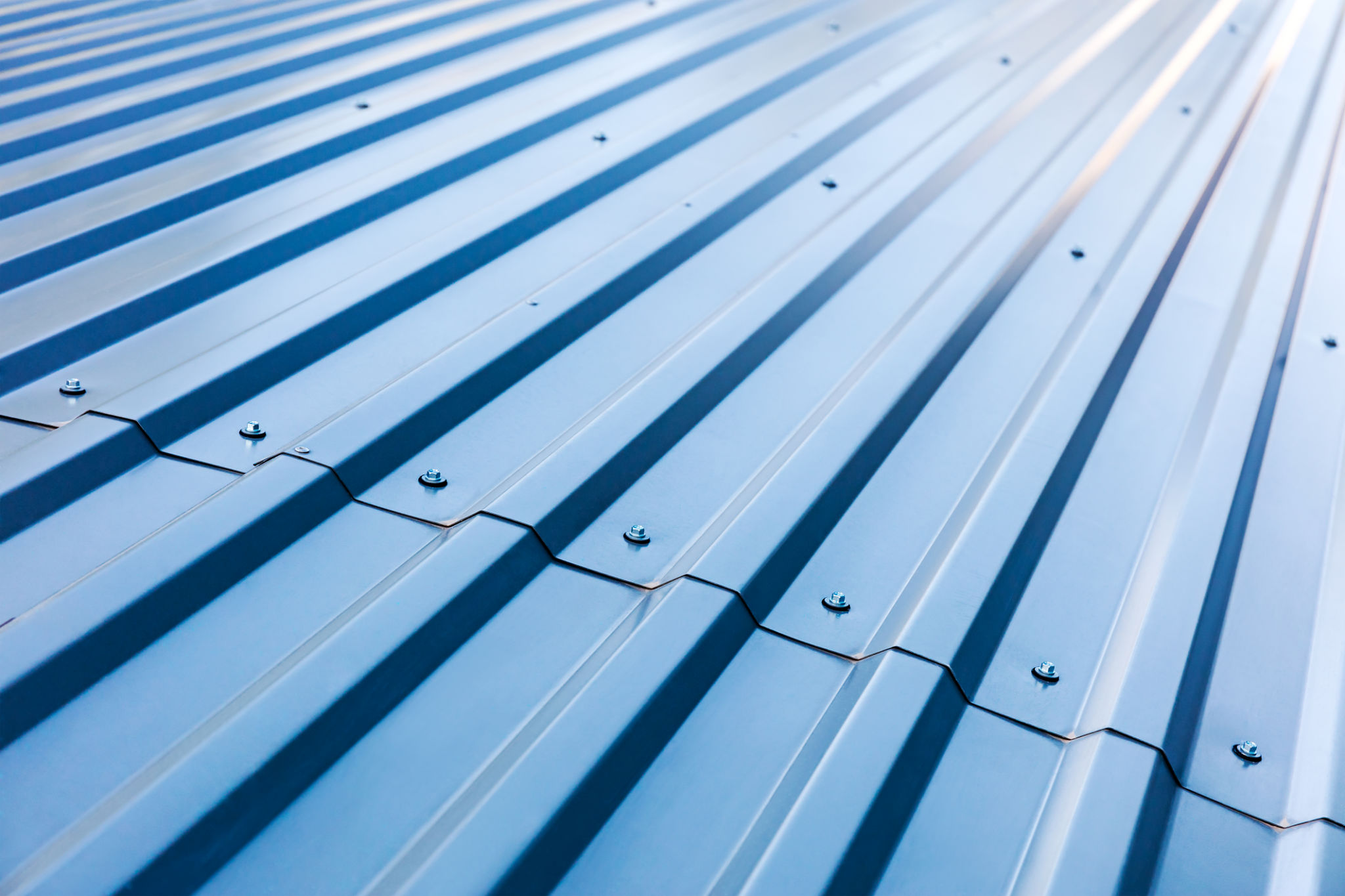 blue corrugated metal roof with rivets blue corrugated metal roof with rivets