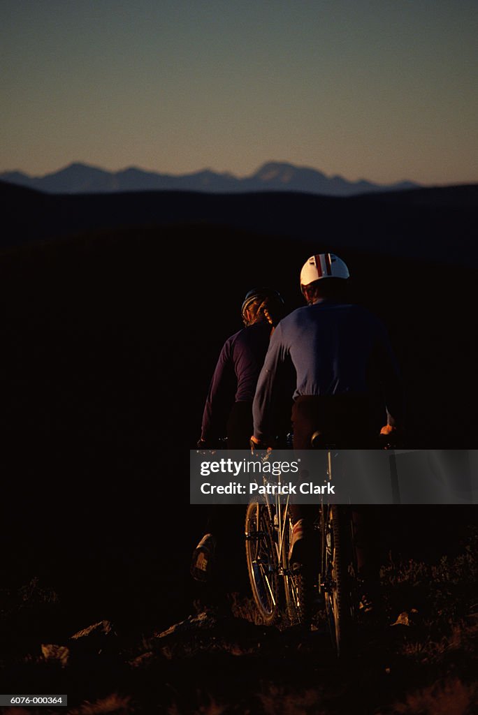 Couple Mountain Biking