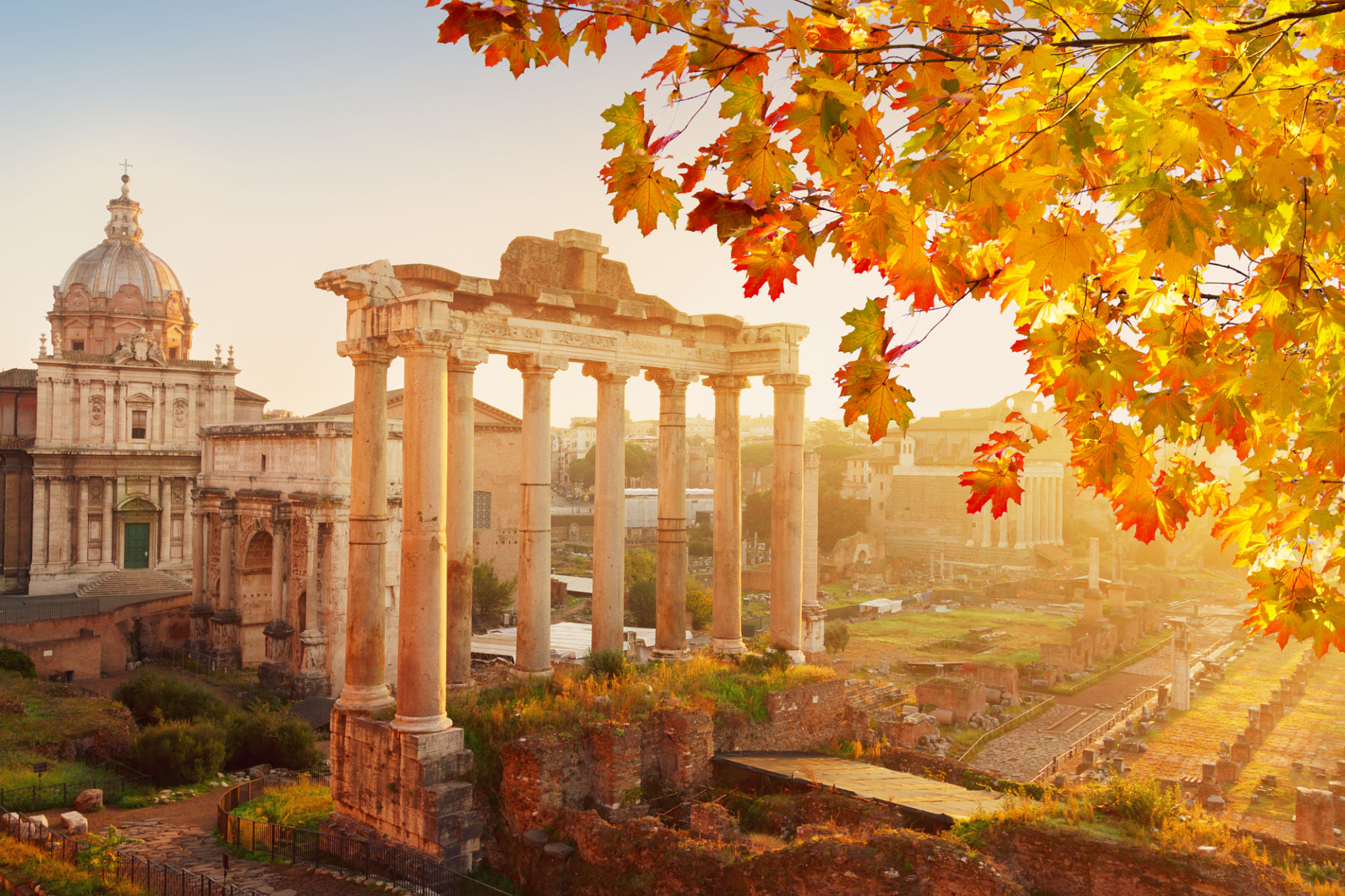 rome autumn