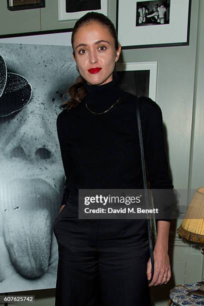 Barbara Casasola attends the launch of i-D's 'The Female Gaze' issue hosted by Holly Schkleton and Adwoa Aboah during London Fashion Week Spring...