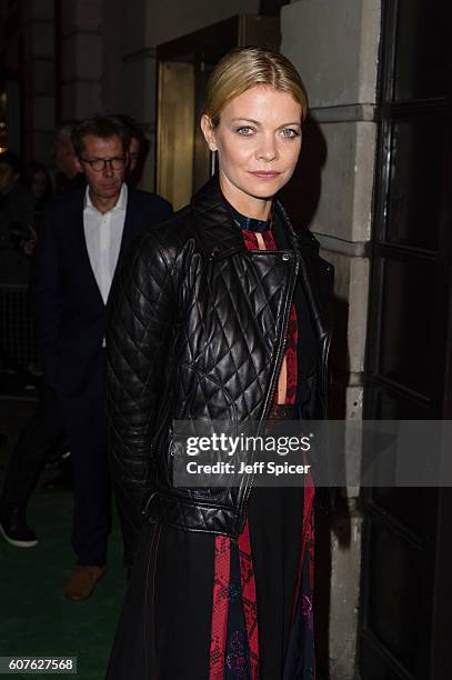 Jemma Wellesley attends A Green Carpet Challenge BAFTA Night during London Fashion Week Spring/Summer collections 2017 on September 18, 2016 in...