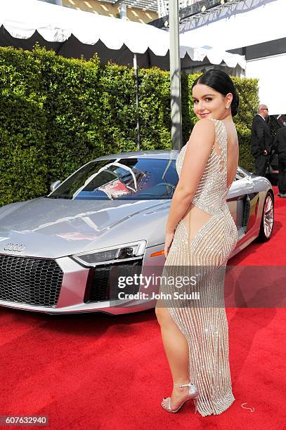 Actress Ariel Winter and Audi at The 68th Emmy Awards on September 18, 2016 in Los Angeles, California.