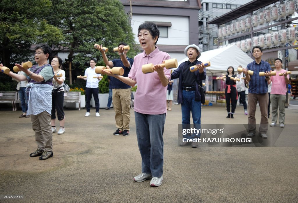 JAPAN-SOCIETY-SENIOR-POPULATION