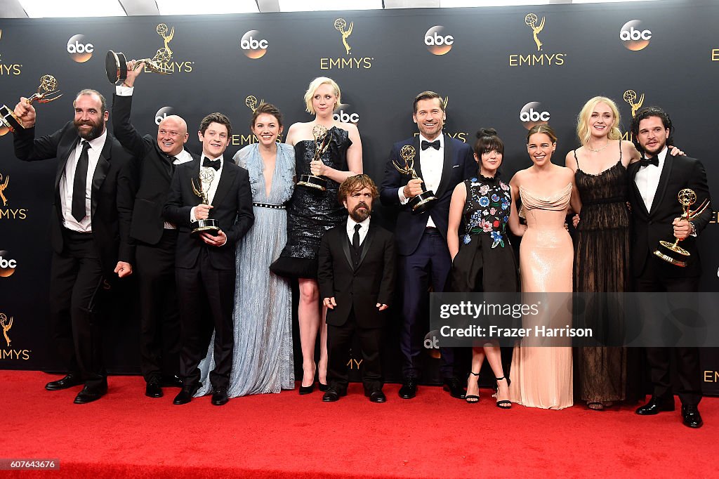 68th Annual Primetime Emmy Awards - Press Room