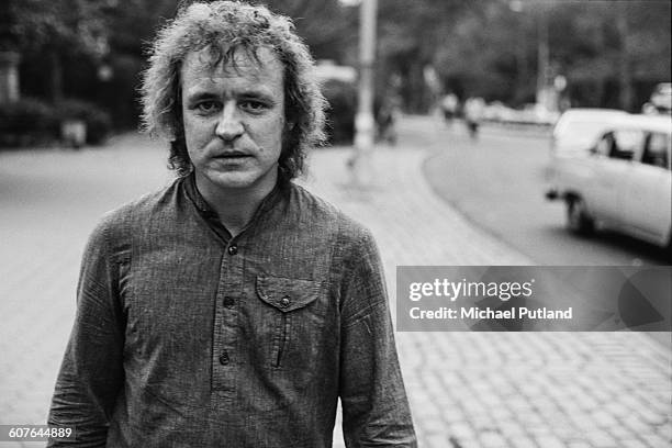 Scottish bassist and singer Jack Bruce , New York, 9th June 1977.